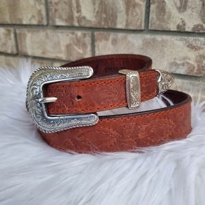 Vintage Billy Belts California full grain leather  1424B western cowgirl